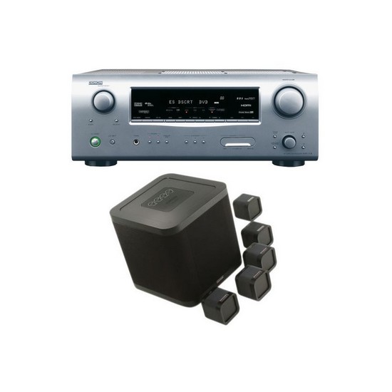 미션 M-CUBE + 데논 AV리시버 (AVR-1508)_이미지