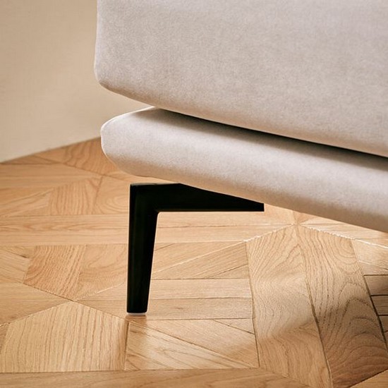 에싸 토레스 스윙기능 카시미라 패브릭 소파 4인용 (스툴별도)_이미지