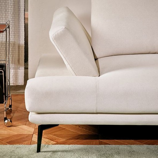 에싸 토레스 스윙기능 카시미라 패브릭 소파 4인용 (스툴별도)_이미지