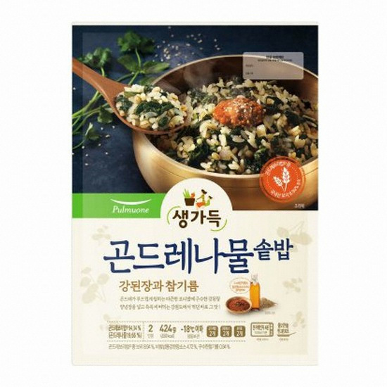 풀무원 생가득 곤드레 나물 솥밥 424g (1개)_이미지
