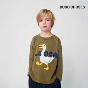 보보쇼즈 키즈 La Oca 긴팔티셔츠 B225AC017