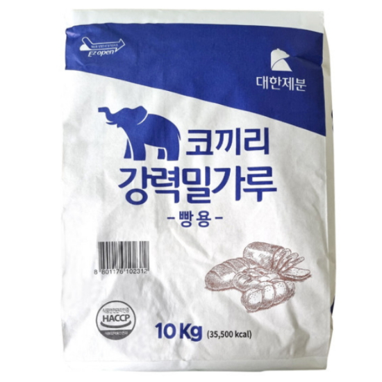 대한제분 곰표 코끼리 강력밀가루 빵용 10kg (1개)