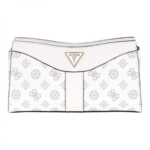 게스 여성 도리스 탑 집업 크로스바디 백 가방 화이트 로고 10550770