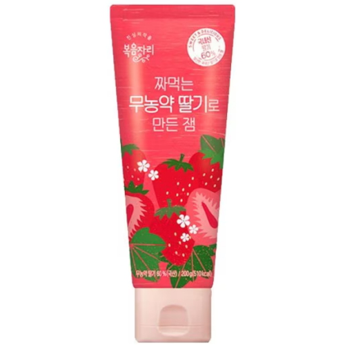 복음자리 짜먹는 무농약 딸기로 만든 잼 200g (1개)_이미지