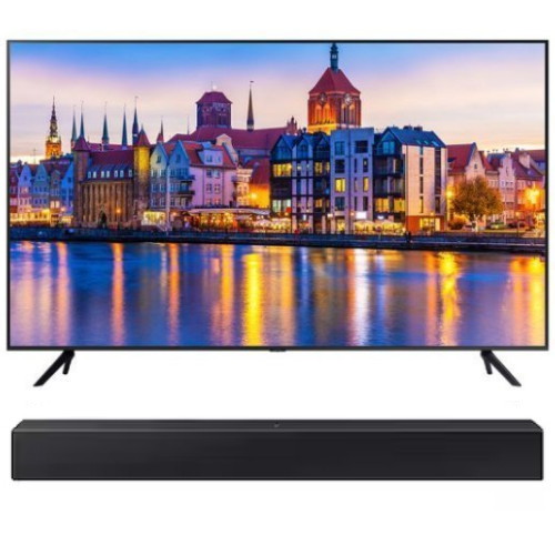 삼성전자 Crystal UHD KU65UC7000FXKR (스탠드+사운드바, HW-C400)_이미지