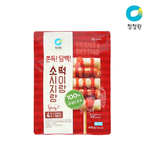 대상 청정원 소떡소떡 소시지랑 떡이랑 440g