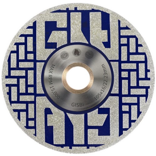 지스비 4인치 다이아몬드날 GCD 04D 001 (1개)_이미지