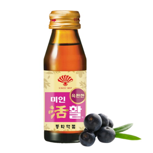 동화약품 부채표 미인활 75ml (100개)_이미지