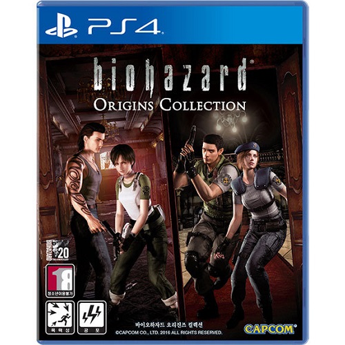 캡콤 바이오하자드 오리진즈 콜렉션 PS4 (중고,영문판)