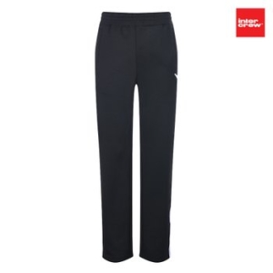 인터크루 남성 레터링 한줄 스트레이트핏 팬츠_블랙_ITU1RL01GBK_이미지