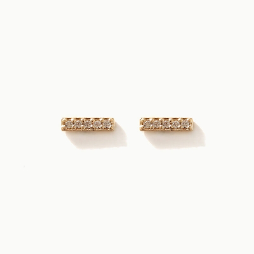 바이데이지 제이로렌 11G0100 일자바 큐빅 10k 골드