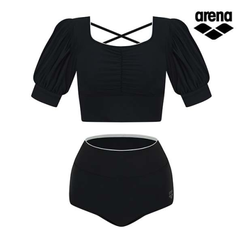 아레나 리아 레저 비키니 세트 A4SL1SM01BLK