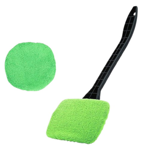 미라클리빙 자동차 유리 사이드미러 먼지 물기닦이 밀대걸레 + 걸레포