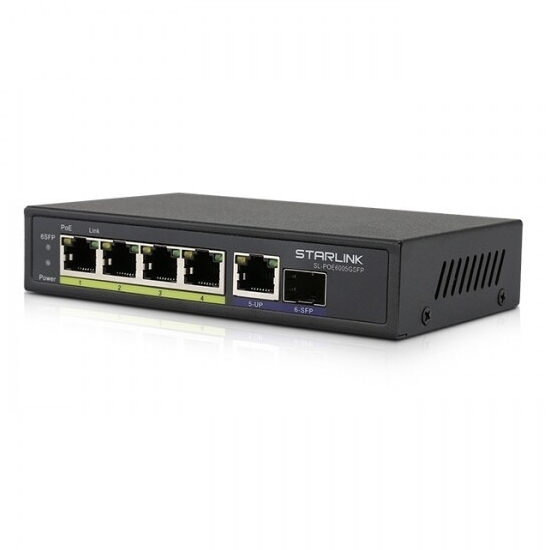 유비큐넷 STARLINK SL-POE6005GSFP 스위치허브_이미지