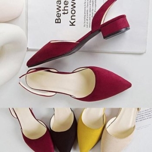 하이힐 구두 여성화 키높이 토오픈 펌프스 베이직 WFFX7VD_이미지