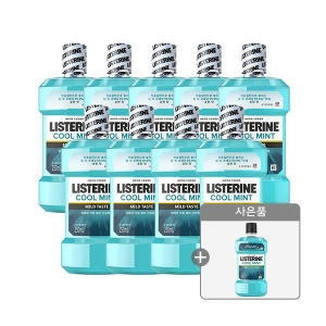 존슨앤존슨 리스테린 쿨민트 마일드 250ml x 9개 + 쿨민트 250ml x 1개 (1세트)