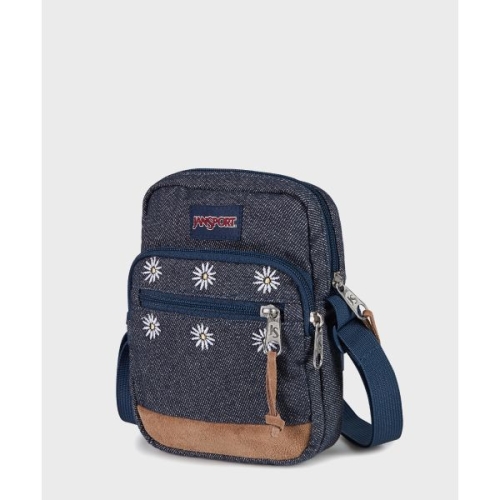 잔스포츠 코어 크로스바디 FX EMBROIDERED DENIM DARK JS0A85VYKV8 137339_이미지