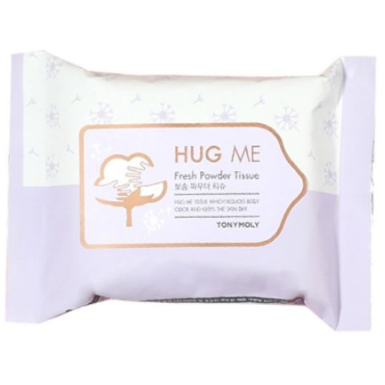 토니모리 허그미 보송 파우더 티슈 20매 (2팩)