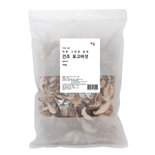 온담 자연 그대로 담은 건조 표고 버섯 채 300g 1개