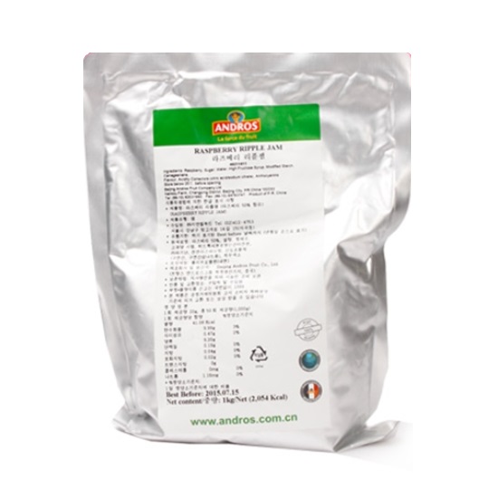 앤드로스 라즈베리 리플잼 1kg (6개)_이미지