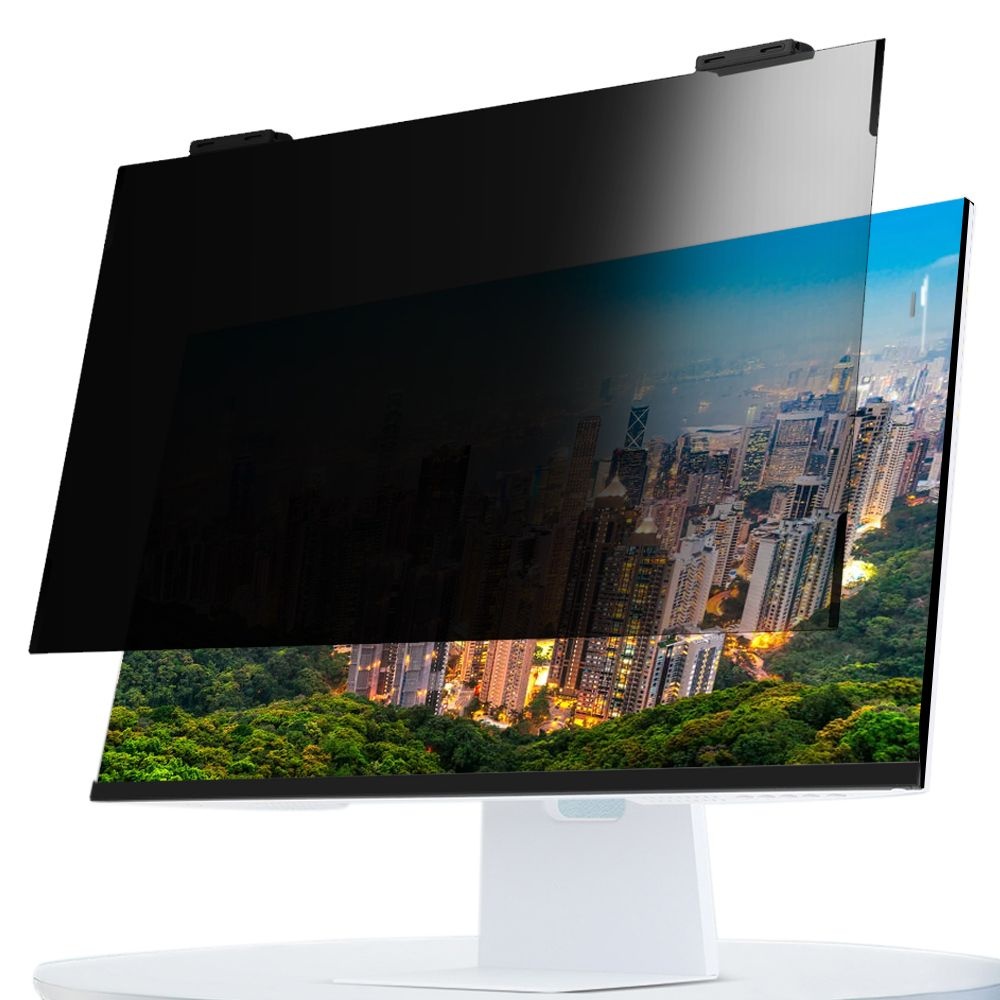 지클릭커 네오가드 블루라이트 차단 사생활보호 거치식 모니터 보안필름 (24인치)_이미지