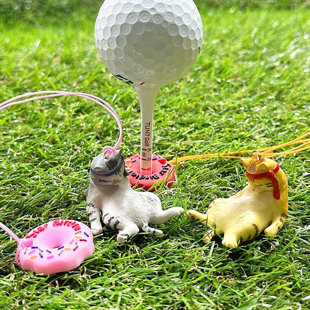 턴트골프 만취냥 도넛링 골프티걸이 (4개)