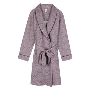 보온성 최고 도톰한 누빔 면 삼중지 자카드 여성 로브가운 목욕가운 WRB5482