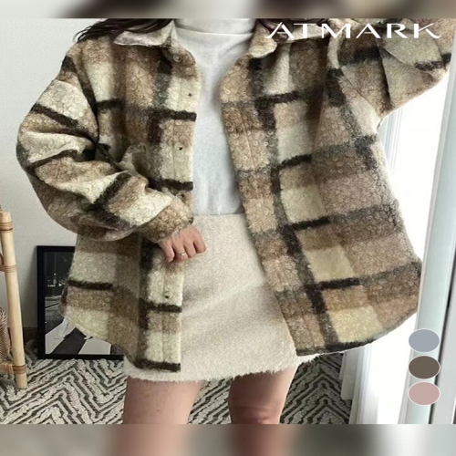 앳마크 체크플리스루즈셔츠_AA59SH004G_이미지