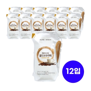비락 하루의 시작 콜드브루 라떼 200ml 12팩_이미지