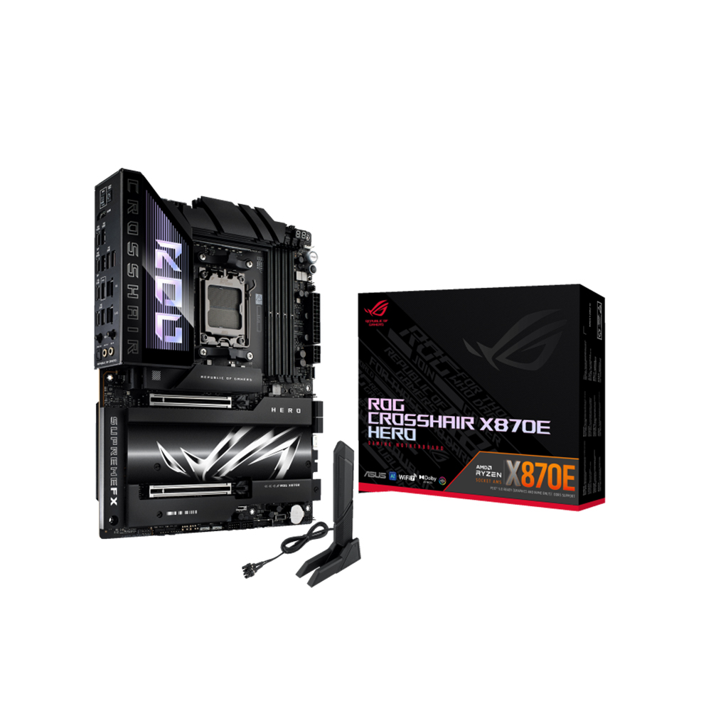 ASUS ROG CROSSHAIR X870E HERO 인텍앤컴퍼니_이미지