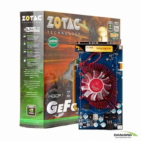 ZOTAC 지포스 8600GTS AMP Edition HDMI 256MB 블러디_이미지