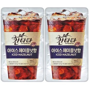 롯데칠성음료 칸타타 아이스 카라멜마키아토 230ml (20개)