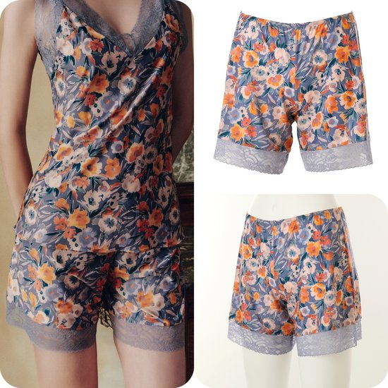 란제리 오르화 시그니처프린트 하이퀄리티 슬립 바지슬립 하프슬립 OHS5235M OHS5235M0000