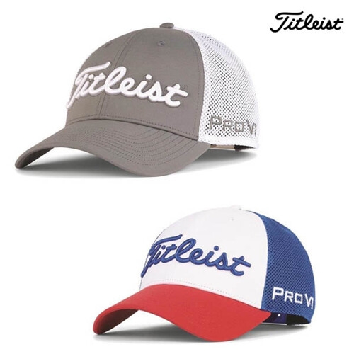 타이틀리스트 타이틀 골프캡 남성 투어 퍼포먼스 메쉬 HJ2CPM