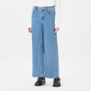 SISLEY 와이드 데님 팬츠_SADP71441 51846_0576712702_이미지