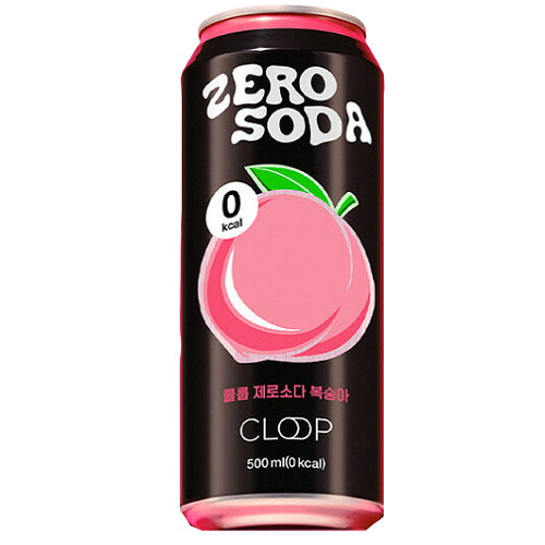 이그니스 클룹 제로소다 복숭아 500ml (24개)_이미지