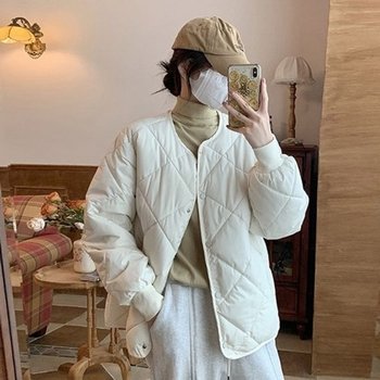 방한 자켓 스타일 패딩 누빔 가벼운 퀄팅 방한_20298189_667501