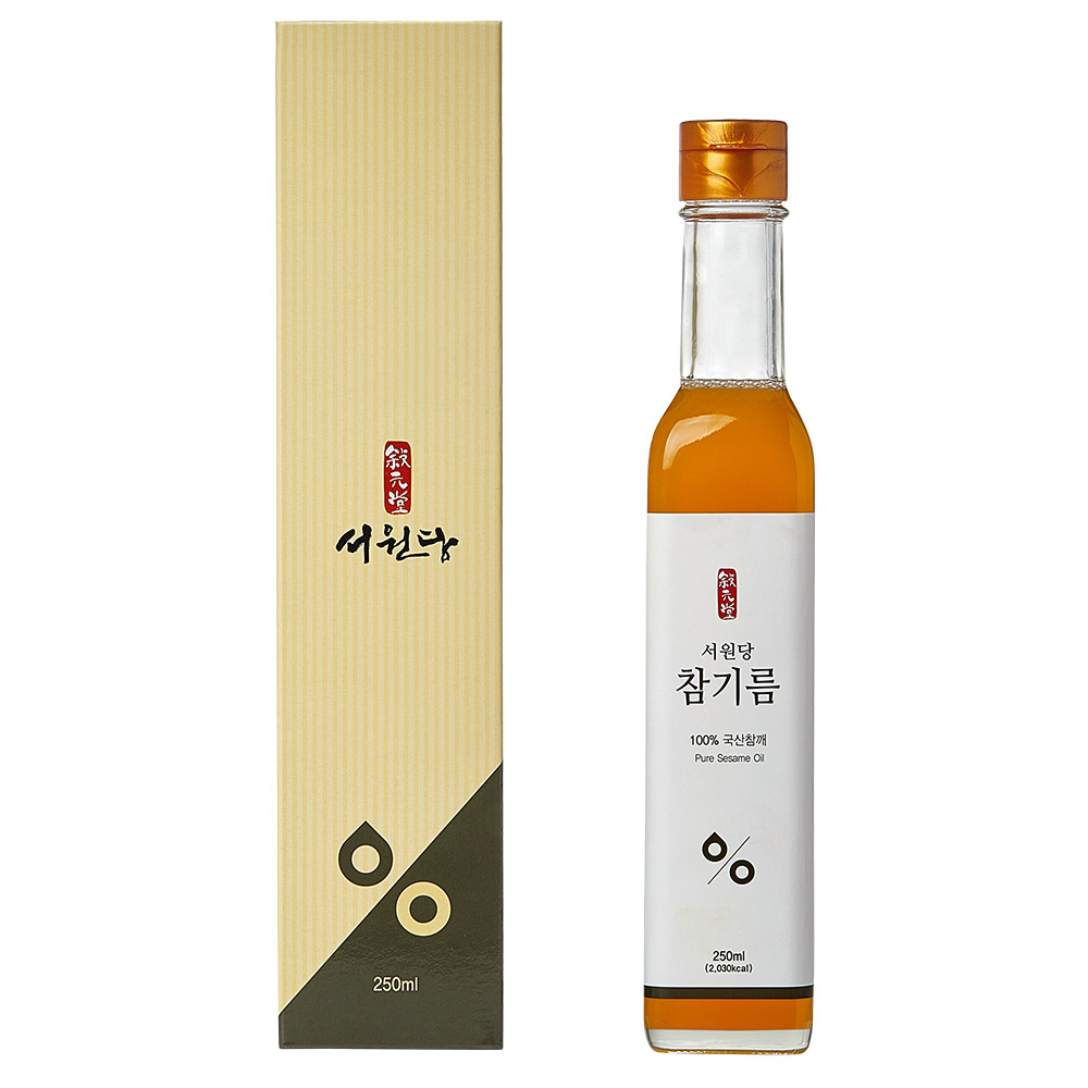 서원당 갓 참기름 250ml_이미지