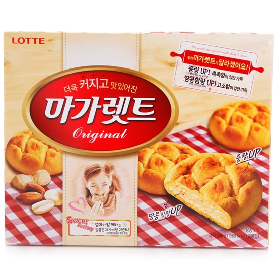 롯데웰푸드 마가렛트 오리지날 18개입 396g (1개)