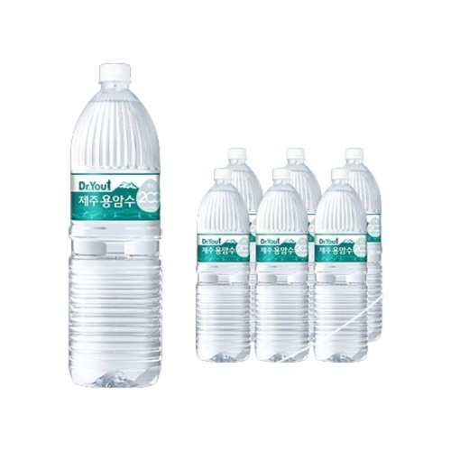 오리온 닥터유 제주 용암수 무라벨 2L (36개)_이미지