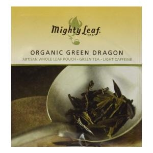  드래곤 Mighty Leaf Green Tea 마이티 리프 오가닉 그린 티 100개입