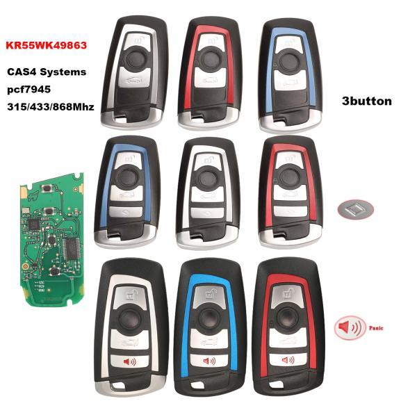 코오롱 시리즈 Jingyuqin CAS4 868315433mhz 스마트 키 1 3 5 7 시스템 무 감견 KR55WK49863_이미지