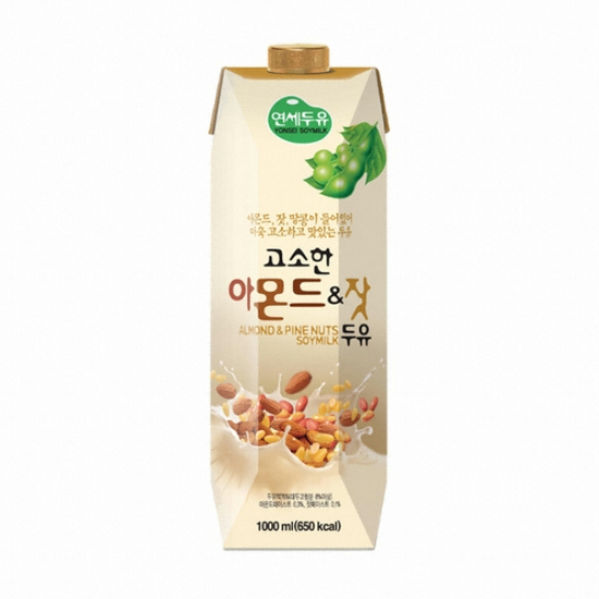 연세유업 고소한 아몬드&잣 두유 1L
