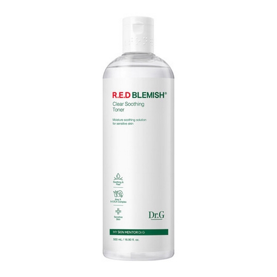 닥터지 레드 블레미쉬 클리어 수딩 토너 500ml (3개)_이미지