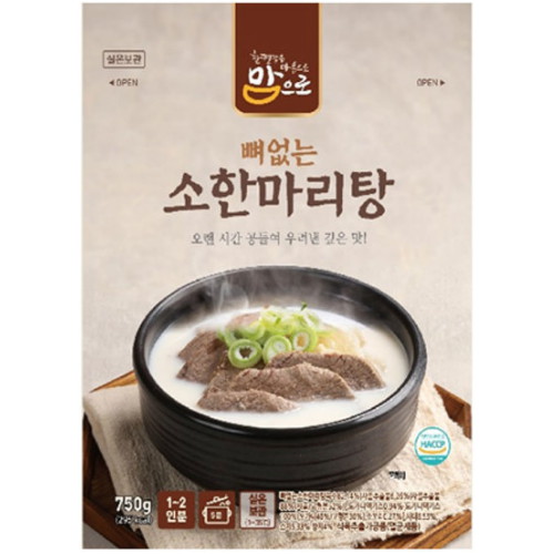도야지식품 맘으로 뼈없는 소한마리탕 750g (3개)_이미지