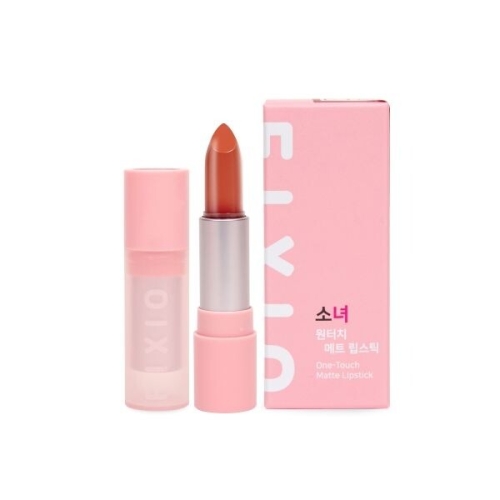 픽시오 원터치 매트 립스틱 피치 코랄 4.5g (1개)_이미지