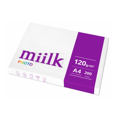 한국제지 밀크 포토 복사용지 A4 120g (200매)