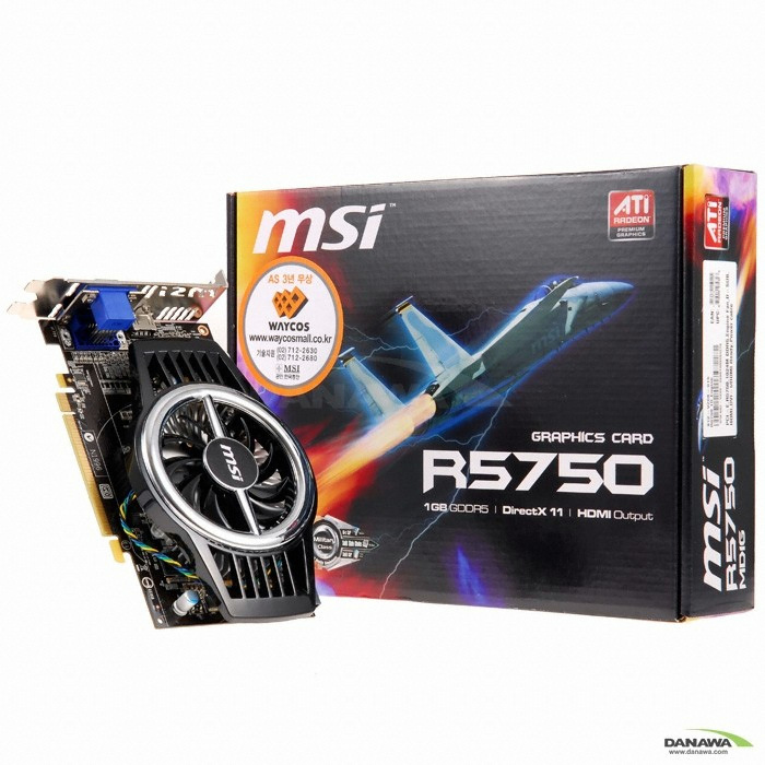 MSI 라데온 HD 5750 R5750 D5 1GB Engine_이미지