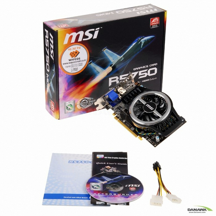 MSI 라데온 HD 5750 R5750 D5 1GB Engine_이미지