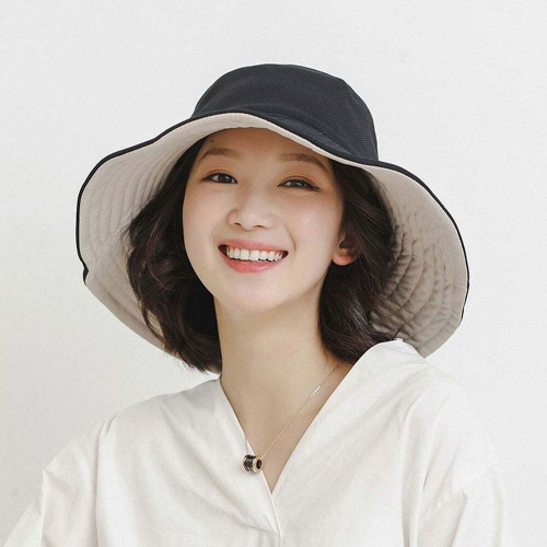  샵앤 여성 여름 햇빛차단 챙 벙거지 모자 WON-WH-W8CDA12